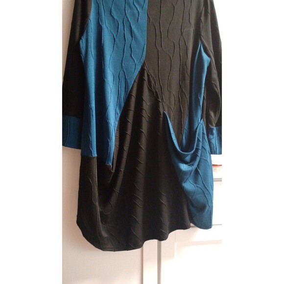 IC by Connie K Made in USA Artsy Lagenlook Tunic Top, Size Large - Picture 4 of 12